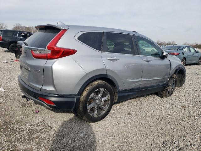 JHLRW2H50KX011174 - 2019 HONDA CR-V EX SILVER photo 3