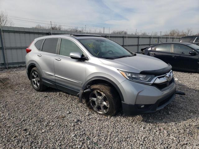 JHLRW2H50KX011174 - 2019 HONDA CR-V EX SILVER photo 4