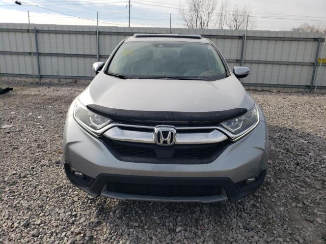 JHLRW2H50KX011174 - 2019 HONDA CR-V EX SILVER photo 5