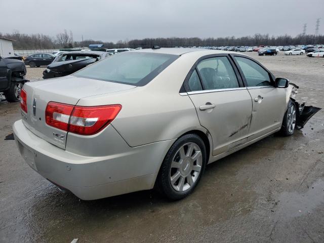 3LNHM26T49R606611 - 2009 LINCOLN MKZ BEIGE photo 3