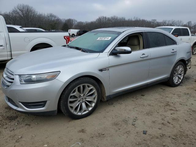 1FAHP2F85DG185849 - 2013 FORD TAURUS LIMITED SILVER photo 1