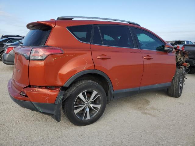 2T3WFREV8GW309349 - 2016 TOYOTA RAV4 XLE ORANGE photo 3