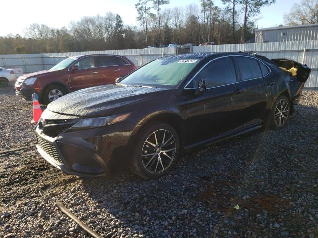 4T1G11AK1PU101662 - 2023 TOYOTA CAMRY SE NIGHT SHADE BLACK photo 1