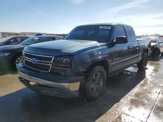 1GCEC19V06Z221166 - 2006 CHEVROLET SILVERADO C1500 BLUE photo 1