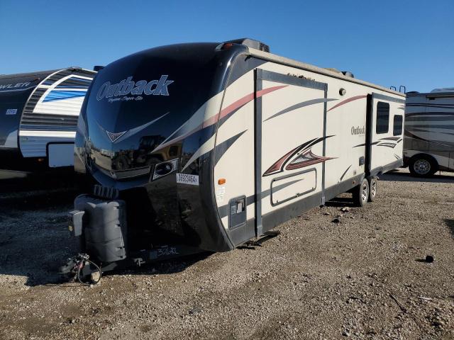 4YDT32628FB453706 - 2015 KEYSTONE OUTBACK BEIGE photo 2