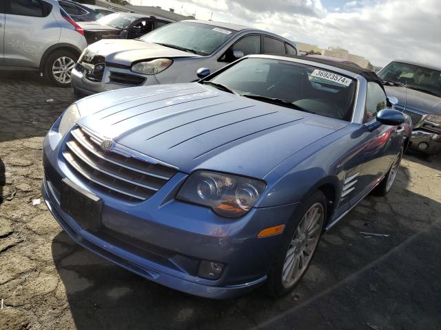 1C3AN75N85X053678 - 2005 CHRYSLER CROSSFIRE SRT-6 BLUE photo 1