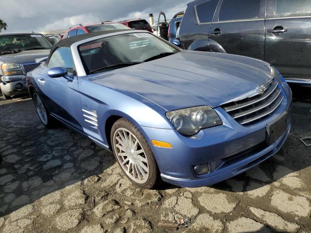 1C3AN75N85X053678 - 2005 CHRYSLER CROSSFIRE SRT-6 BLUE photo 4