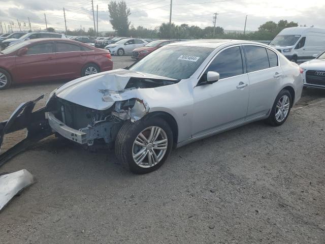 JN1CV6AR5FM521640 - 2015 INFINITI Q40 SILVER photo 1