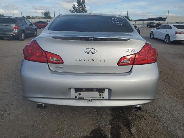 JN1CV6AR5FM521640 - 2015 INFINITI Q40 SILVER photo 6