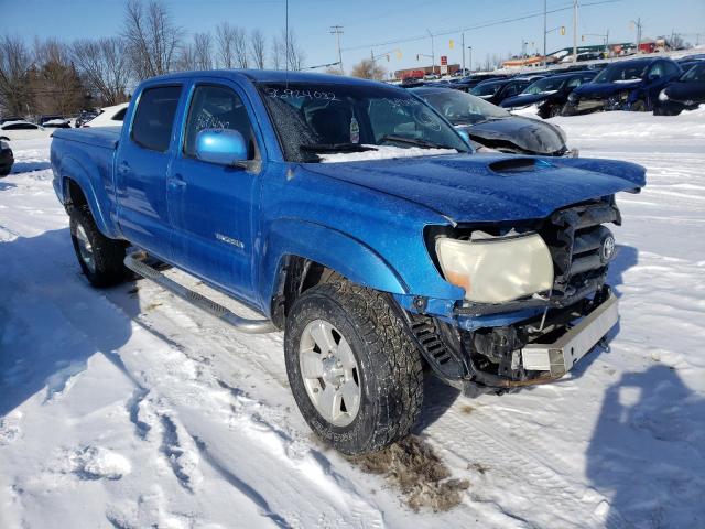 5TEKU72NX6Z152293 - 2006 TOYOTA TACOMA DOUBLE CAB PRERUNNER LONG BED BLUE photo 1