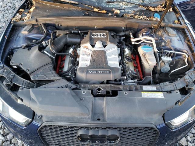 WAUCGAFR8DA044975 - 2013 AUDI S5 PREMIUM PLUS ლურჯი ფოტო 11