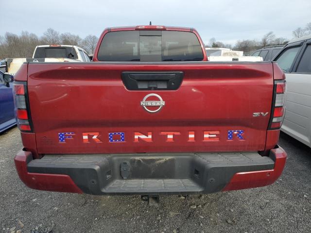 1N6ED1CL9PN622385 - 2023 NISSAN FRONTIER S RED photo 6