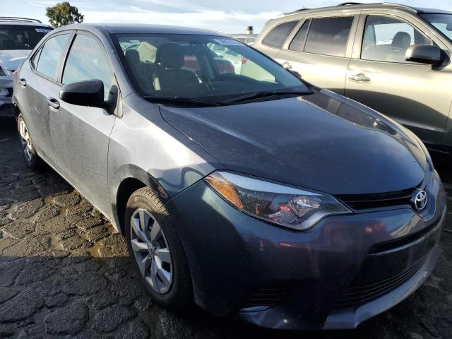 5YFBURHE4FP322561 - 2015 TOYOTA COROLLA L GRAY photo 4