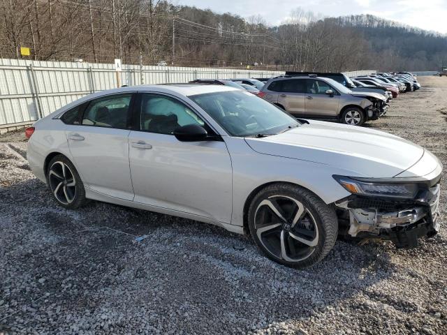 1HGCV2F37NA016971 - 2022 HONDA ACCORD SPORT WHITE photo 4