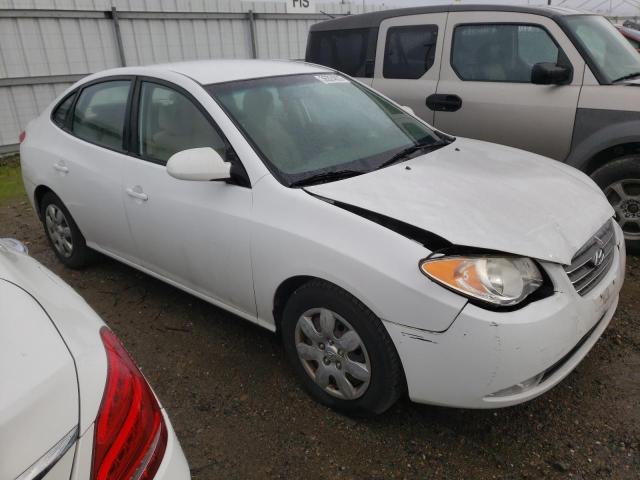 KMHDU46D29U608787 - 2009 HYUNDAI ELANTRA GLS WHITE photo 4