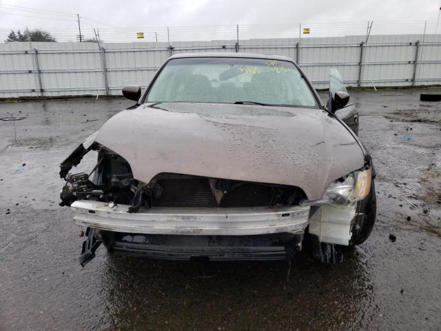 4S3BL626697222647 - 2009 SUBARU LEGACY 2.5I LIMITED BROWN photo 5