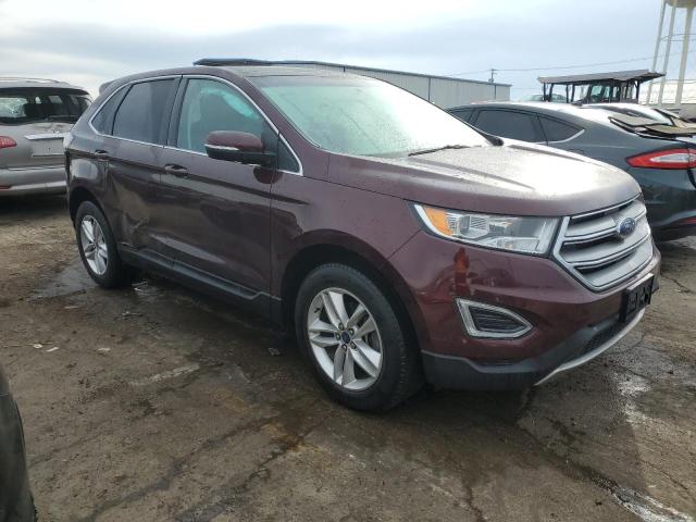 2FMPK3J88HBB18804 - 2017 FORD EDGE SEL BURGUNDY photo 4