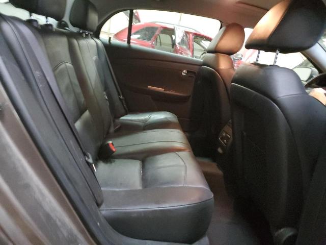 1G1ZE5E08CF200830 - 2012 CHEVROLET MALIBU LTZ თაფლისფერი ფოტო 10