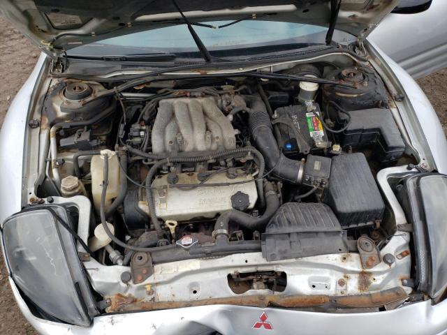 4A3AC54H31E122488 - 2001 MITSUBISHI ECLIPSE GT SILVER photo 11