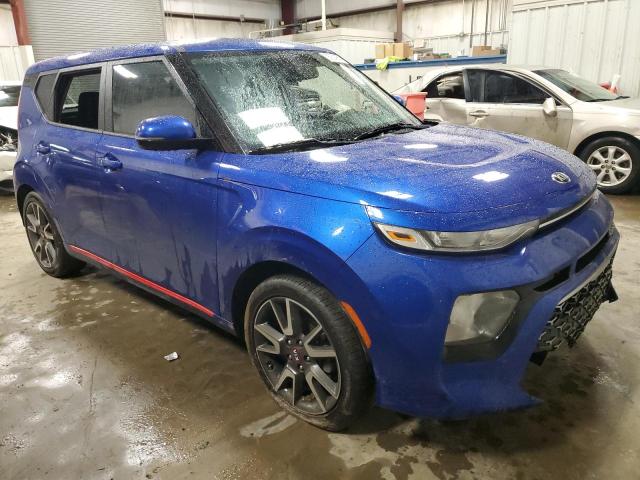 KNDJ63AUXL7032083 - 2020 KIA SOUL GT LINE BLUE photo 4