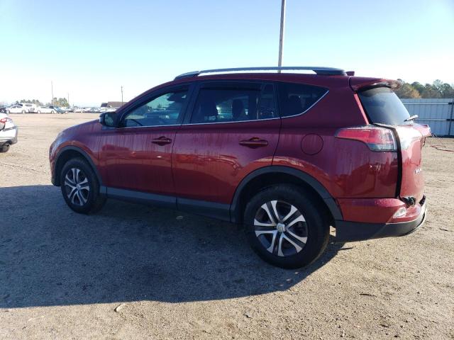 2T3ZFREV1JW461445 - 2018 TOYOTA RAV4 LE MAROON photo 2