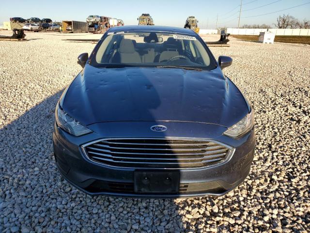 3FA6P0LU4KR269230 - 2019 FORD FUSION SE BLUE photo 5