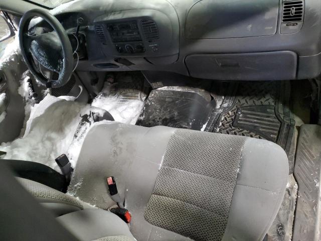 2FTRF17223CA08200 - 2003 FORD F150 SILVER photo 8