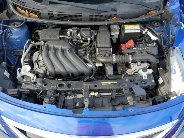 3N1CN7APXGL861057 - 2016 NISSAN VERSA S BLUE photo 11