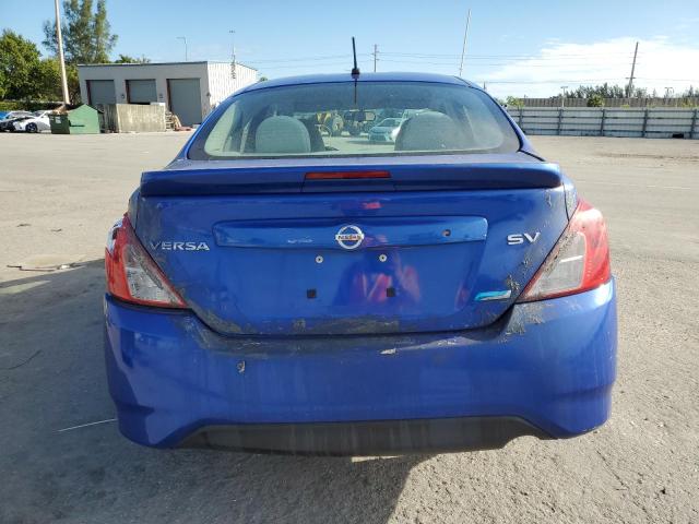 3N1CN7APXGL861057 - 2016 NISSAN VERSA S BLUE photo 6