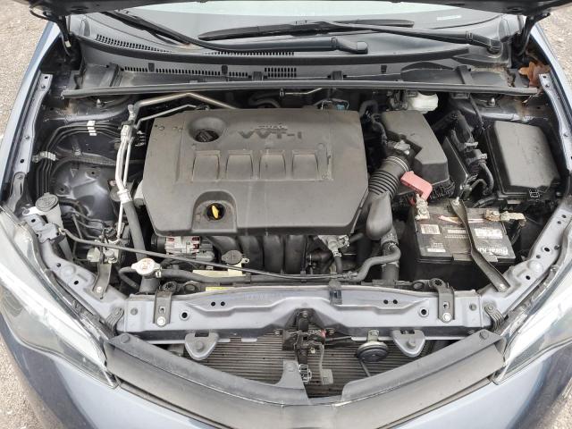 5YFBURHE2KP920240 - 2019 TOYOTA COROLLA L GRAY photo 11