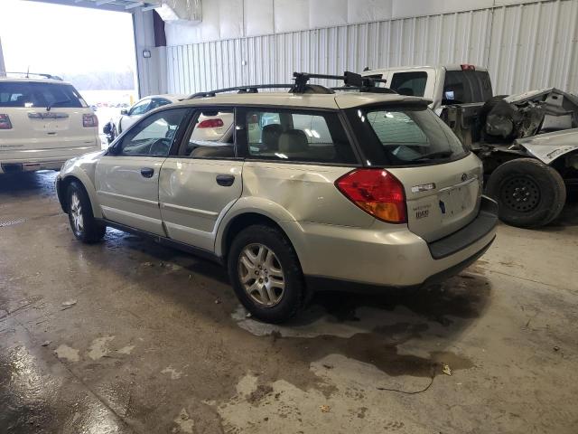 4S4BP61C577305037 - 2007 SUBARU LEGACY OUTBACK 2.5I BEIGE photo 2