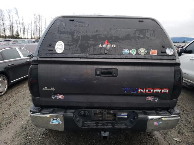 5TFUM5F12GX065713 - 2016 TOYOTA TUNDRA DOUBLE CAB SR/SR5 CHARCOAL photo 6