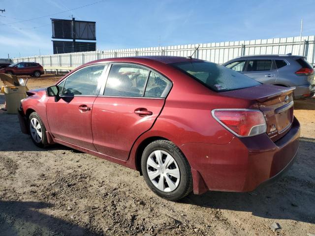 JF1GJAA65FH013654 - 2015 SUBARU IMPREZA MAROON photo 2