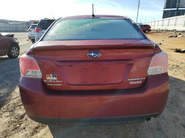 JF1GJAA65FH013654 - 2015 SUBARU IMPREZA MAROON photo 6