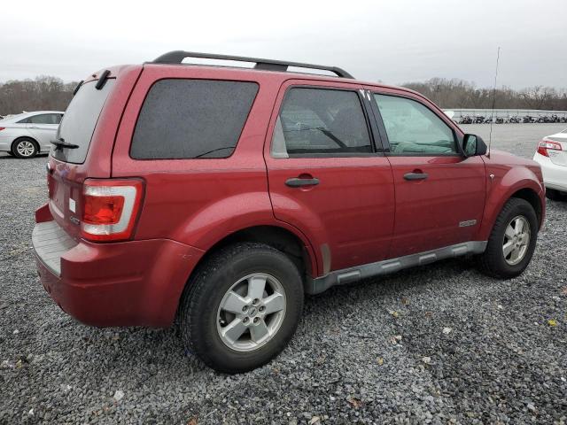 1FMCU931X8KA10301 - 2008 FORD ESCAPE XLT RED photo 3