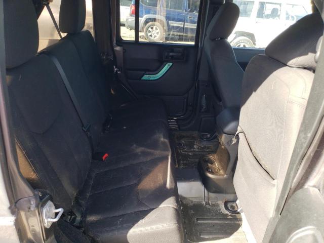 1C4BJWDG8GL342238 - 2016 JEEP WRANGLER U SPORT ნაცრისფერი ფოტო 10