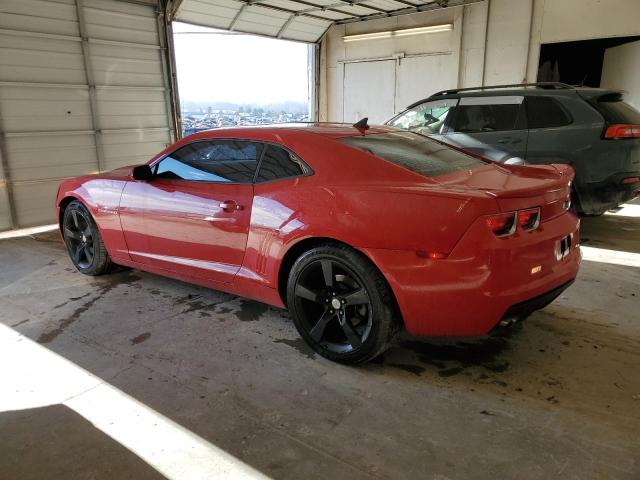 2G1FE1E34C9155268 - 2012 CHEVROLET CAMARO LS RED photo 2