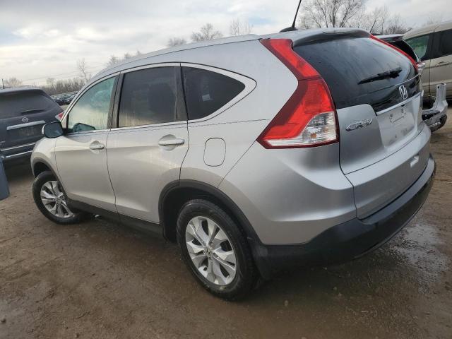 5J6RM4H72EL005768 - 2014 HONDA CR-V EXL SILVER photo 2