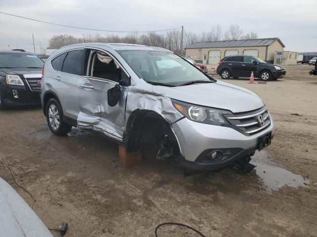 5J6RM4H72EL005768 - 2014 HONDA CR-V EXL SILVER photo 4