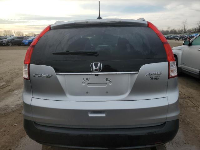 5J6RM4H72EL005768 - 2014 HONDA CR-V EXL SILVER photo 6