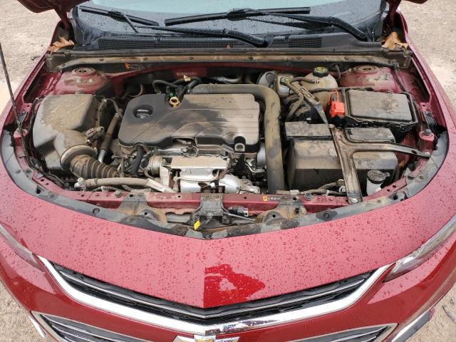 1G1ZD5ST8JF256829 - 2018 CHEVROLET MALIBU LT RED photo 11