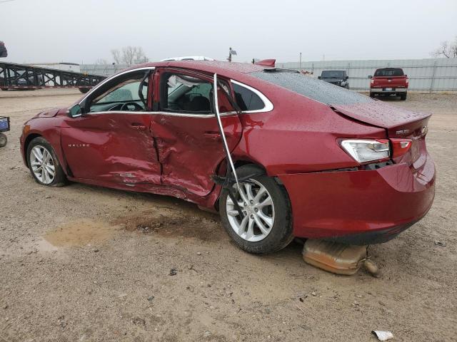 1G1ZD5ST8JF256829 - 2018 CHEVROLET MALIBU LT RED photo 2