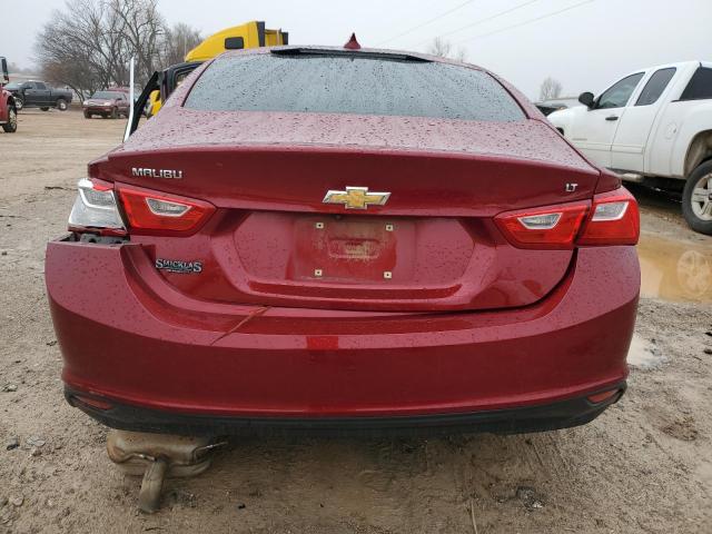 1G1ZD5ST8JF256829 - 2018 CHEVROLET MALIBU LT RED photo 6