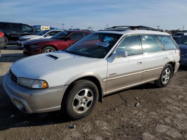 4S3BG6850X7655915 - 1999 SUBARU LEGACY OUTBACK WHITE photo 1