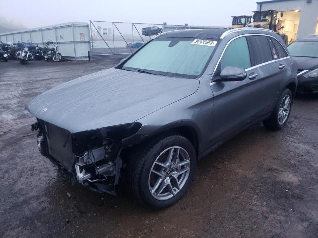 WDC0G4KB8HV005358 - 2017 MERCEDES-BENZ GLC 300 4MATIC GRAY photo 1