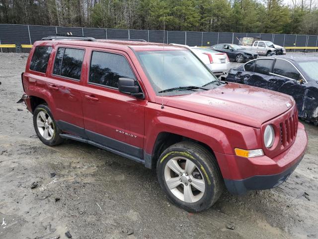 1C4NJRFB8HD142035 - 2017 JEEP PATRIOT LATITUDE RED photo 4