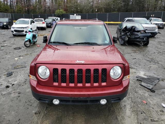 1C4NJRFB8HD142035 - 2017 JEEP PATRIOT LATITUDE RED photo 5