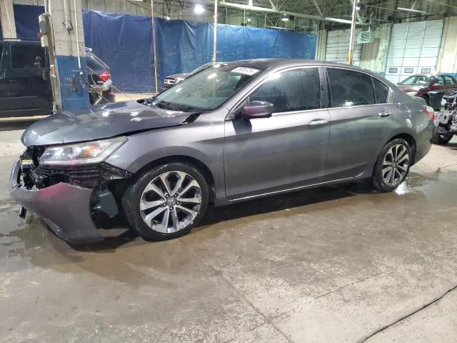 1HGCR2F50FA036597 - 2015 HONDA ACCORD SPORT GRAY photo 1