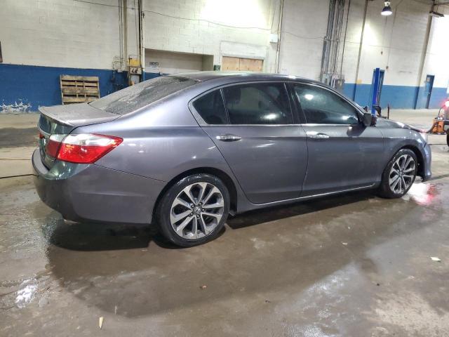 1HGCR2F50FA036597 - 2015 HONDA ACCORD SPORT GRAY photo 3