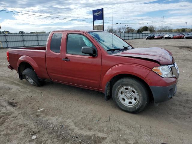 1N6BD0CTXKN791577 - 2019 NISSAN FRONTIER S MAROON photo 4